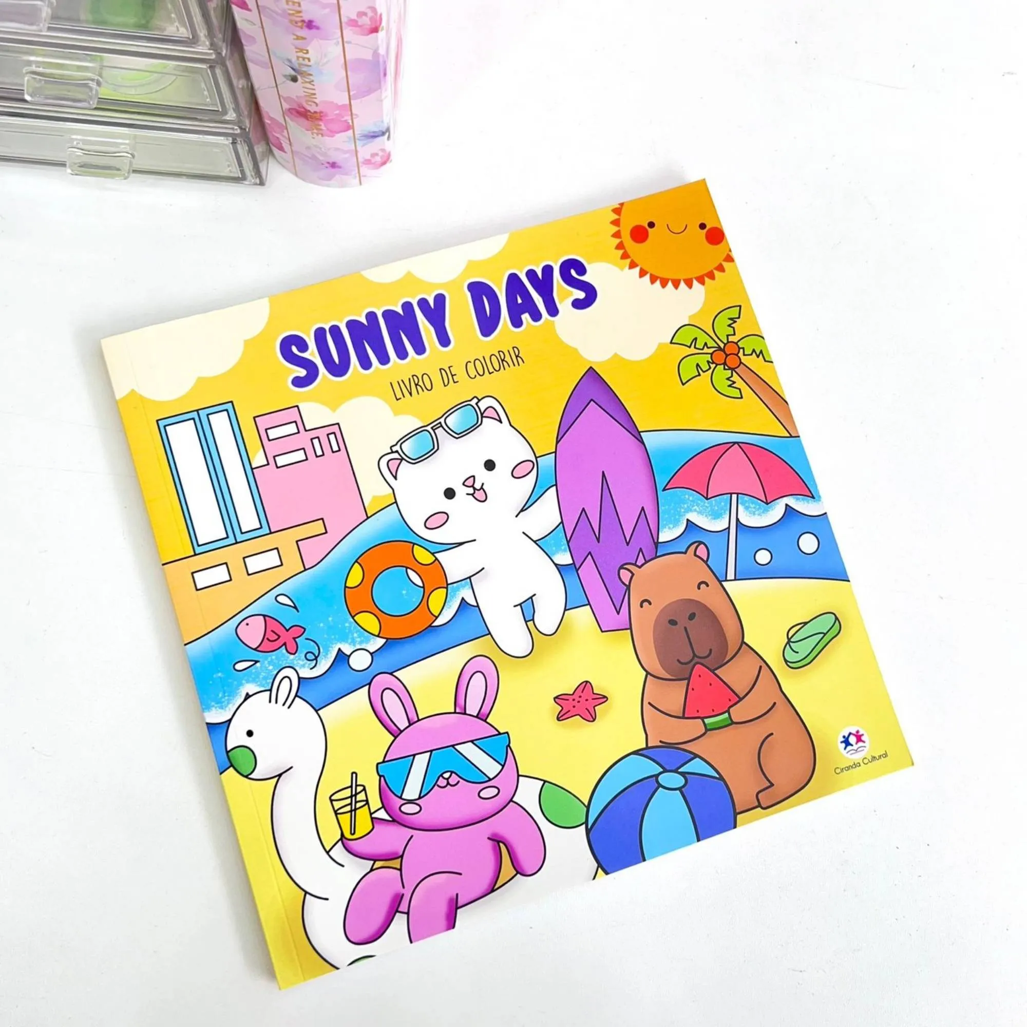 Livro de Colorir Sunny Days