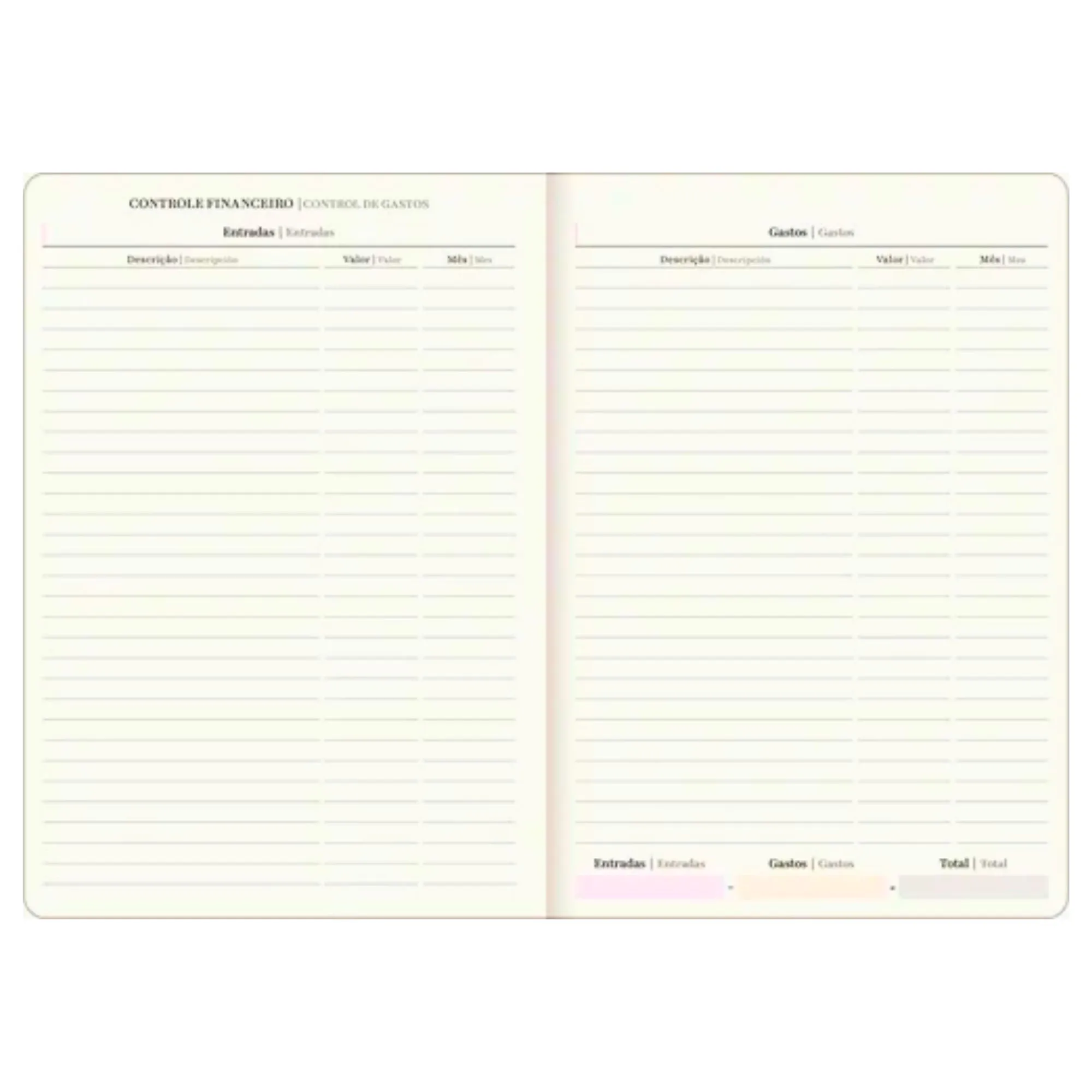 Agenda Planner Grampeada Anual e Mensal 2026