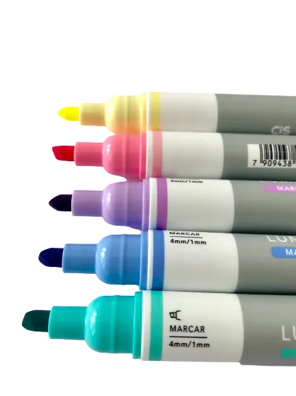 Caneta Marca Texto Apagável Lumini Ex