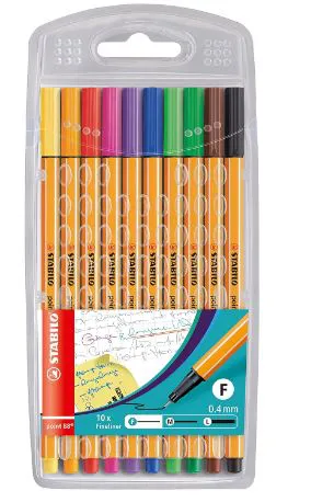 Caneta Hidrográfica Point 88 ponta fina  ...